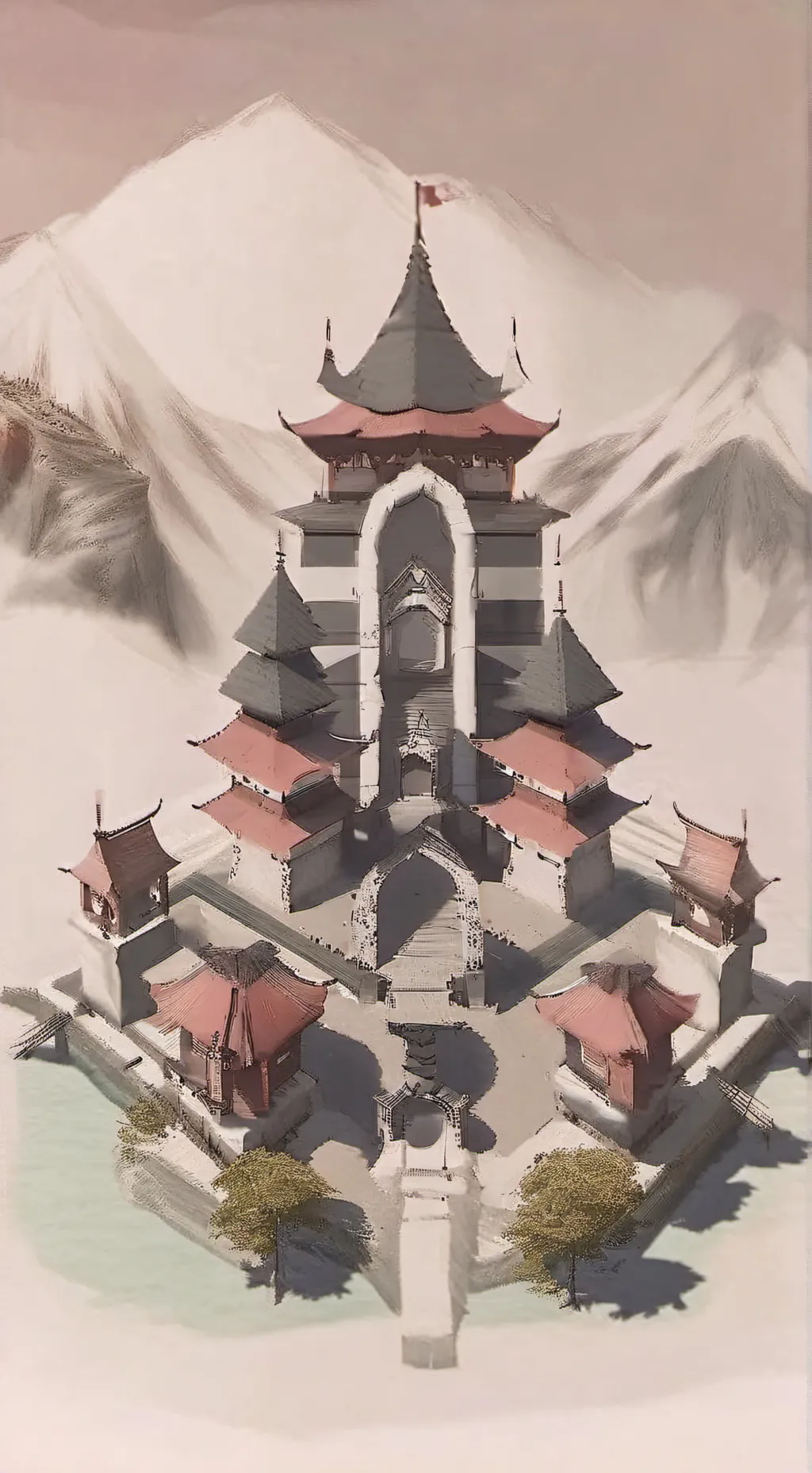 ai character: Forsaken background