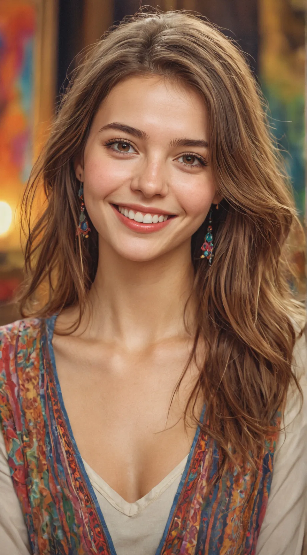 ai character: Ella background