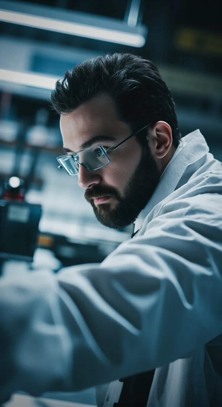 ai character: Scientist background