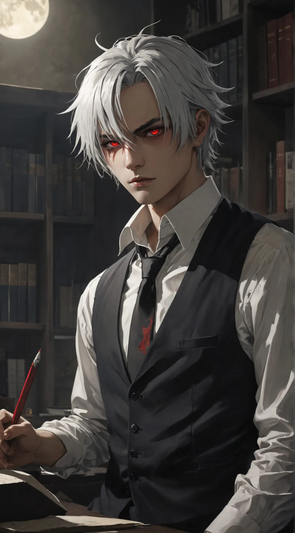 ai character: Shoto background