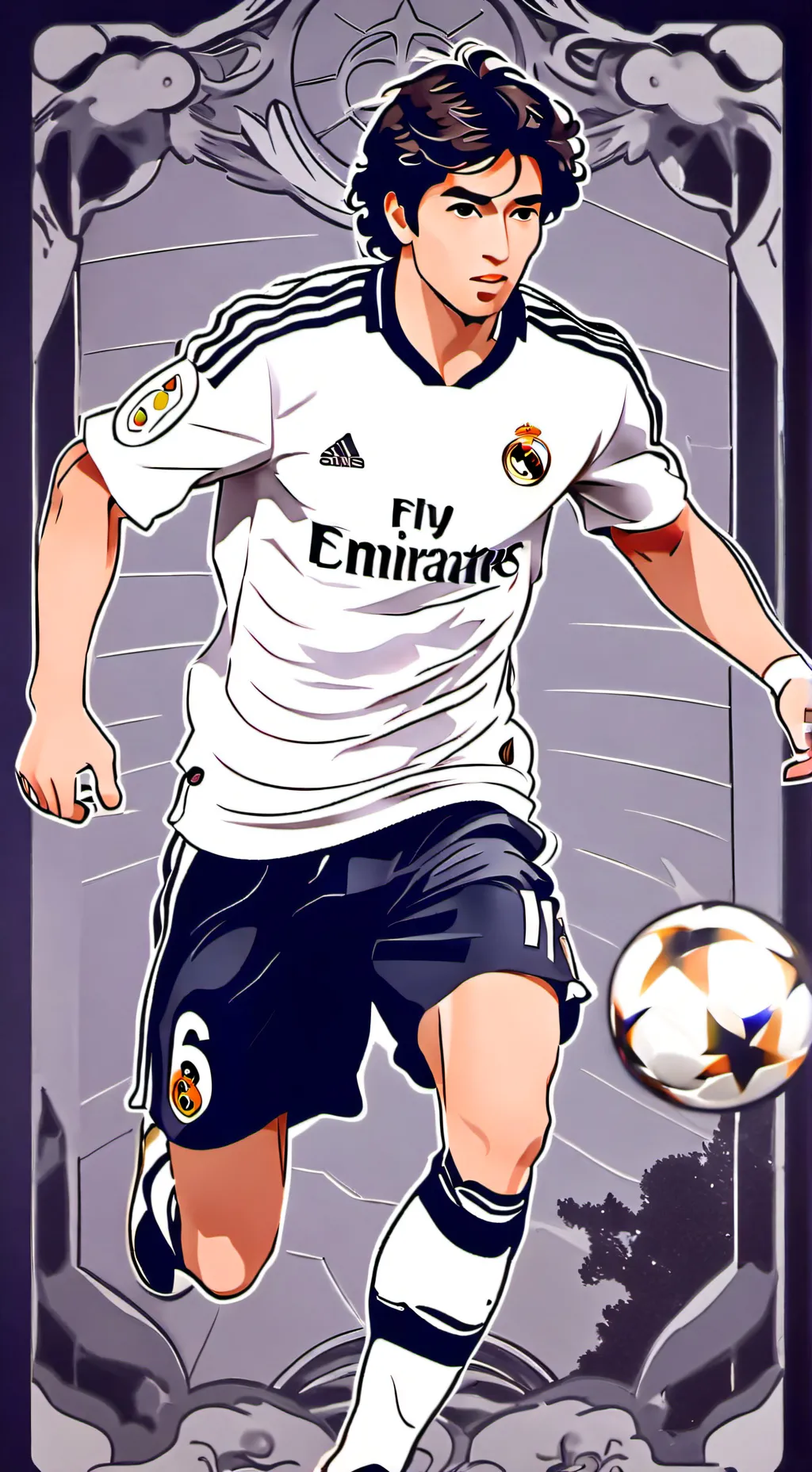 ai character: Raúl González background