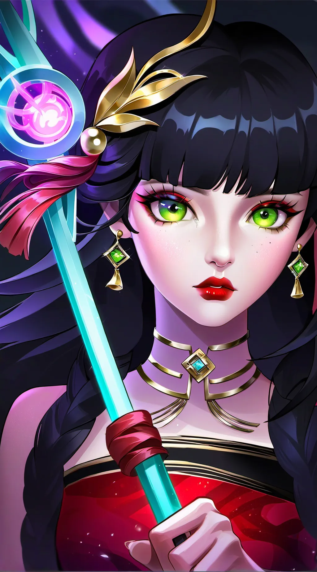 ai character: Luz Noceda background