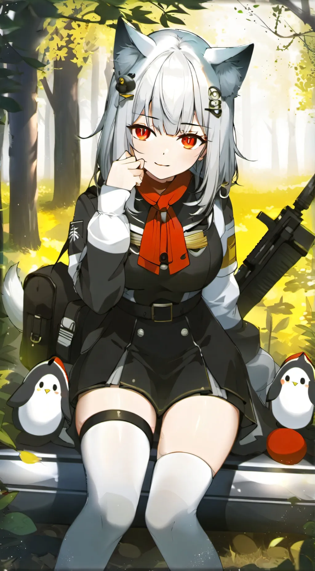 ai character: Lily background