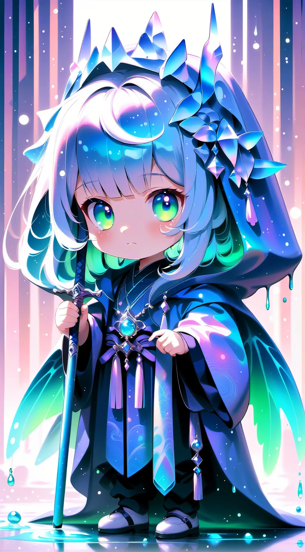 ai character: Kawaii X Oliver background