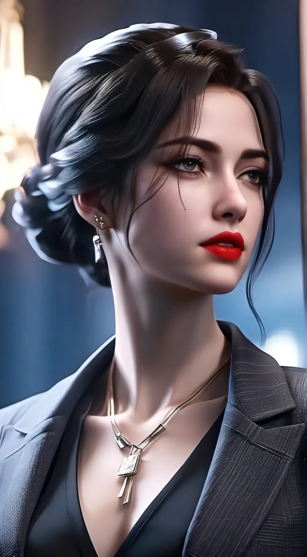 ai character: Your name background