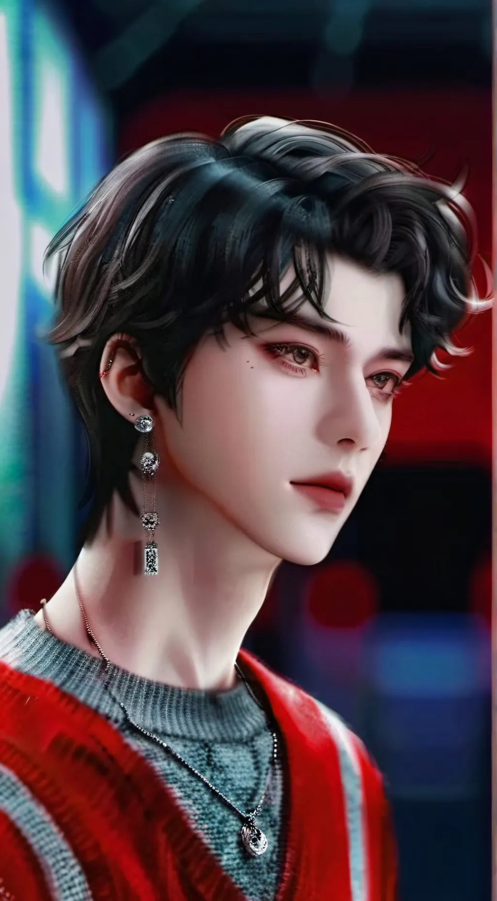 ai character: Хван Тэён  background