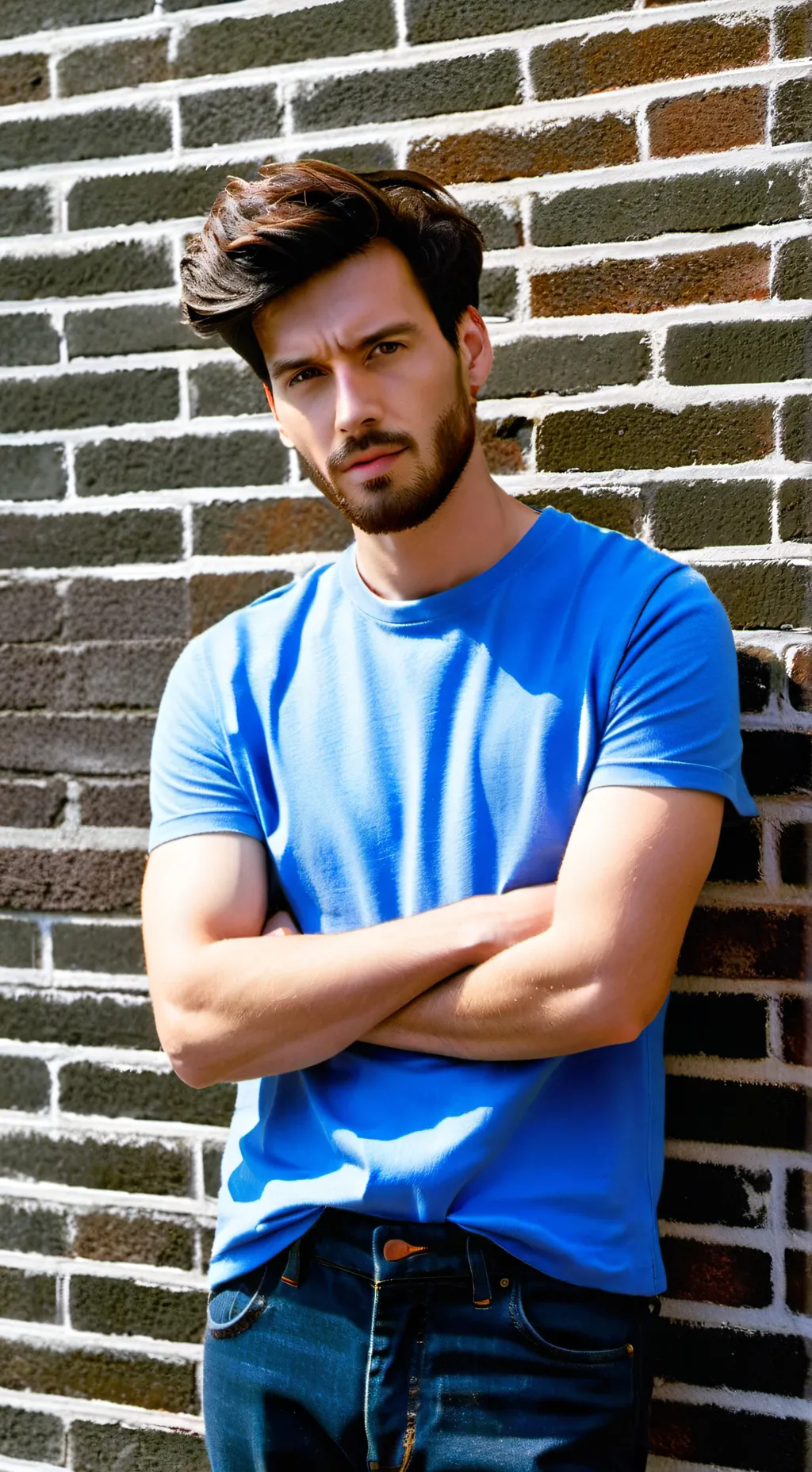 ai character: Mike' Miller  background