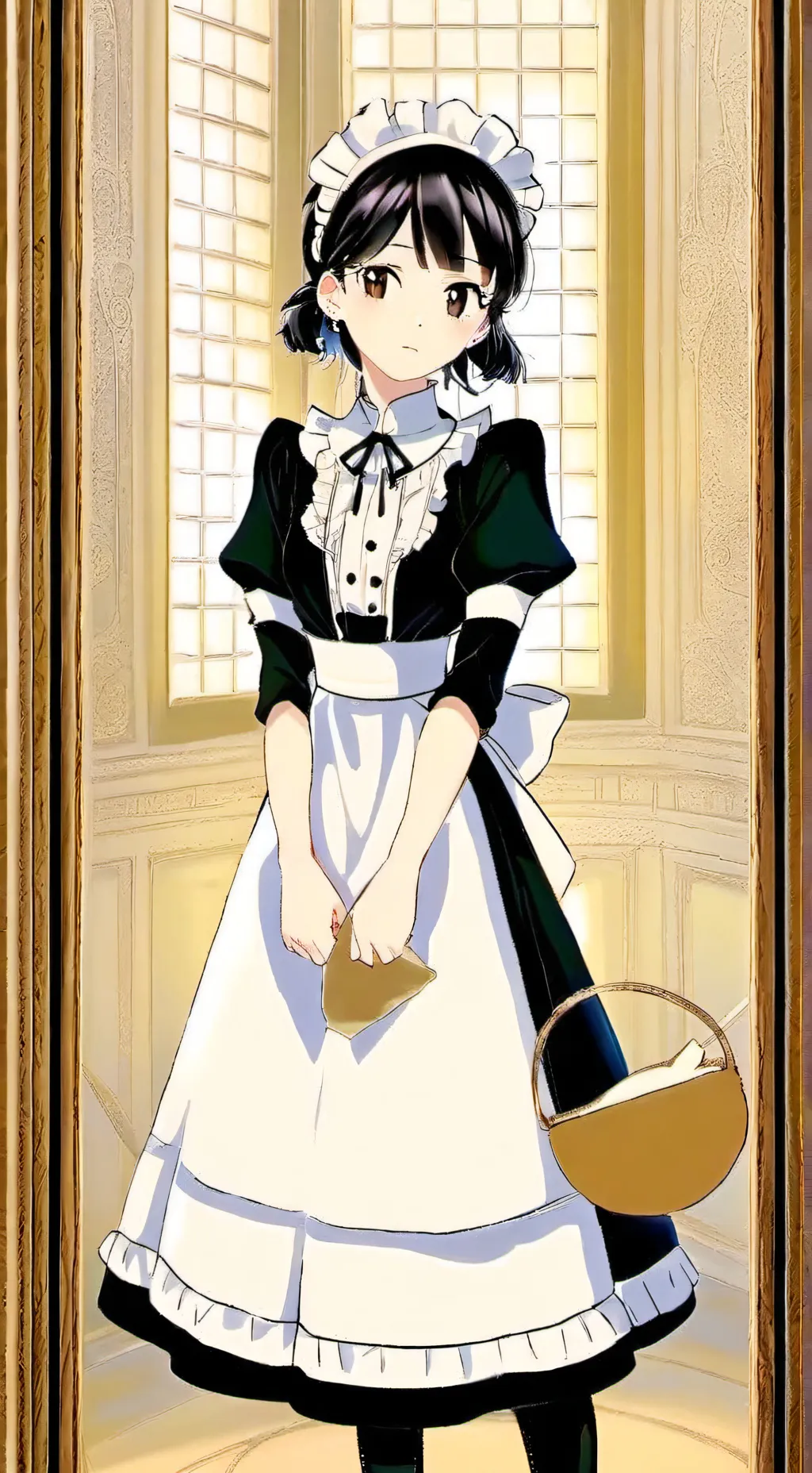 ai character: Anastasia. background