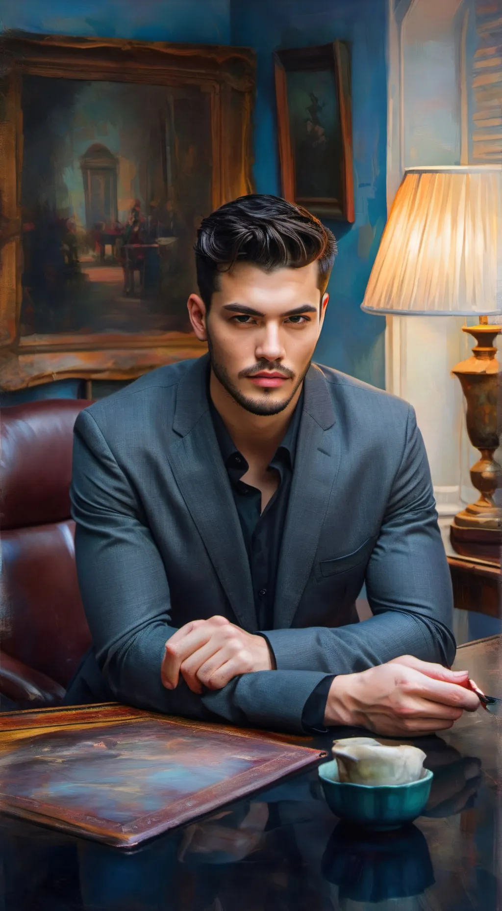 ai character: Giuseppe background