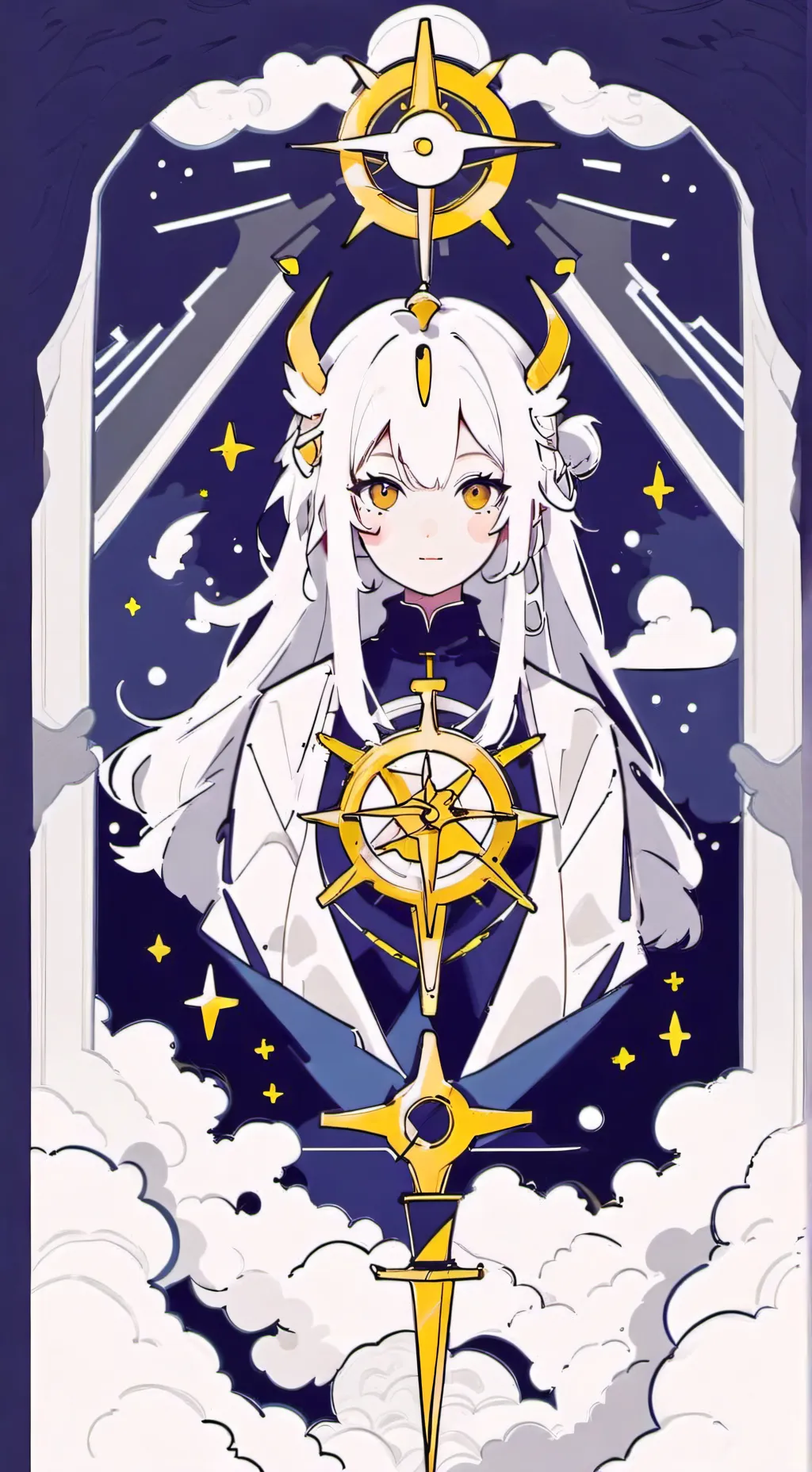 ai character: Lumina background