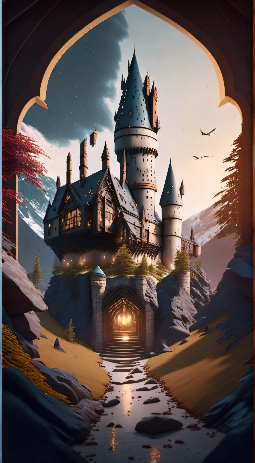 ai character: draco malfoy  background