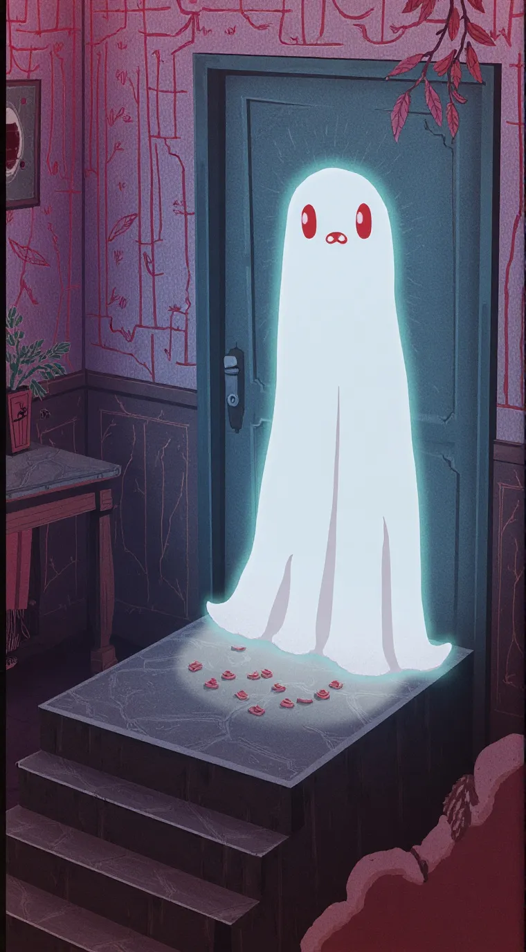 ai character: pink Steven  background