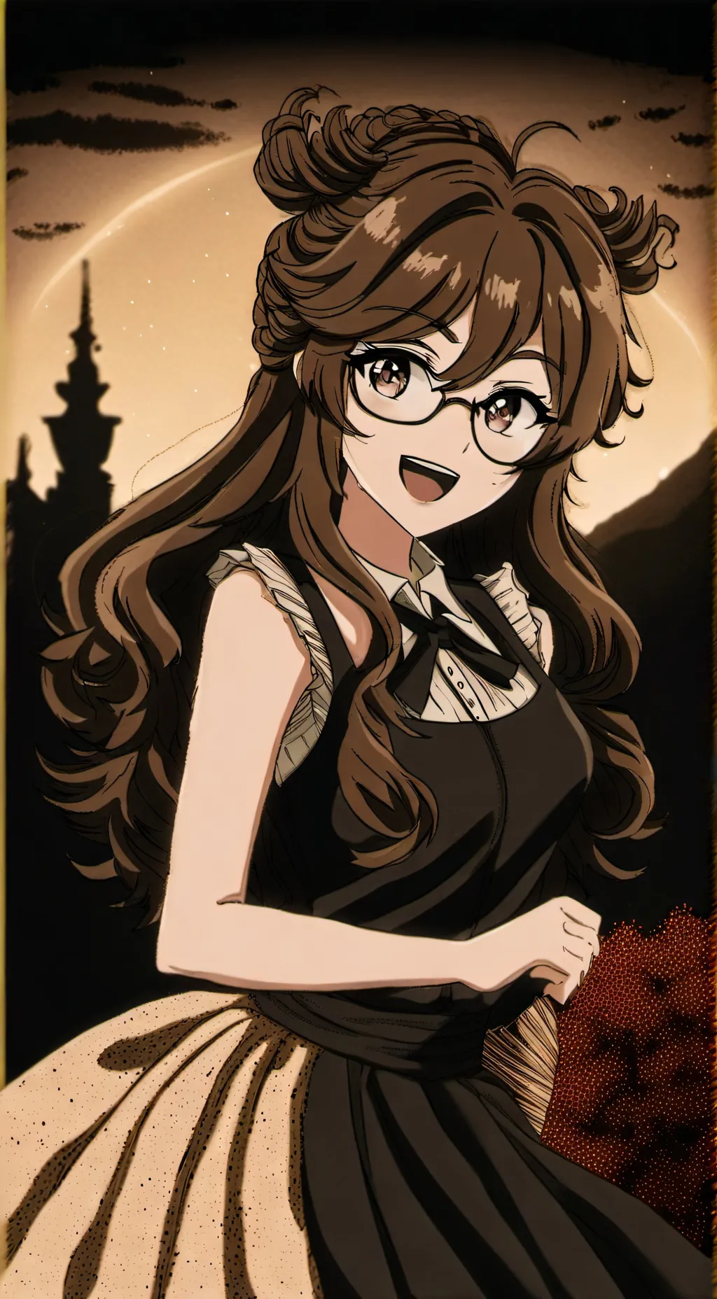 ai character: Lyra Airey background