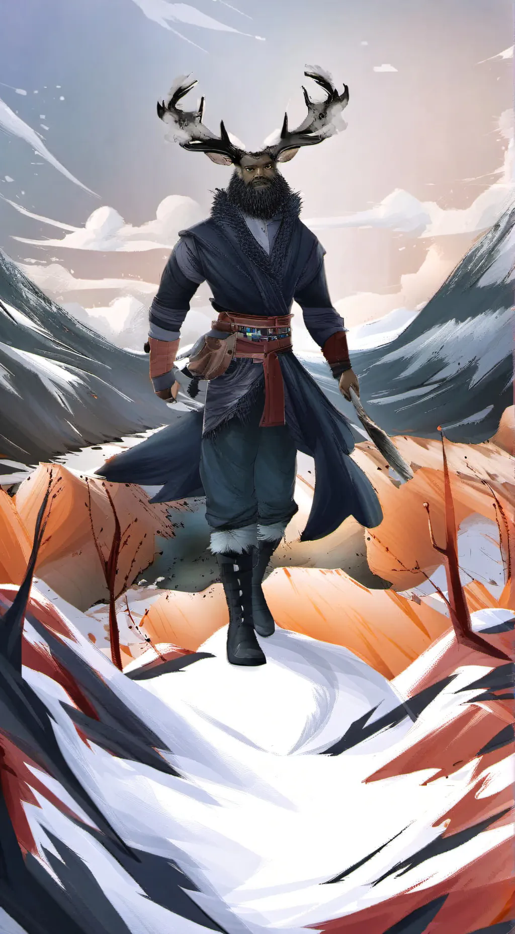 ai character: батон background