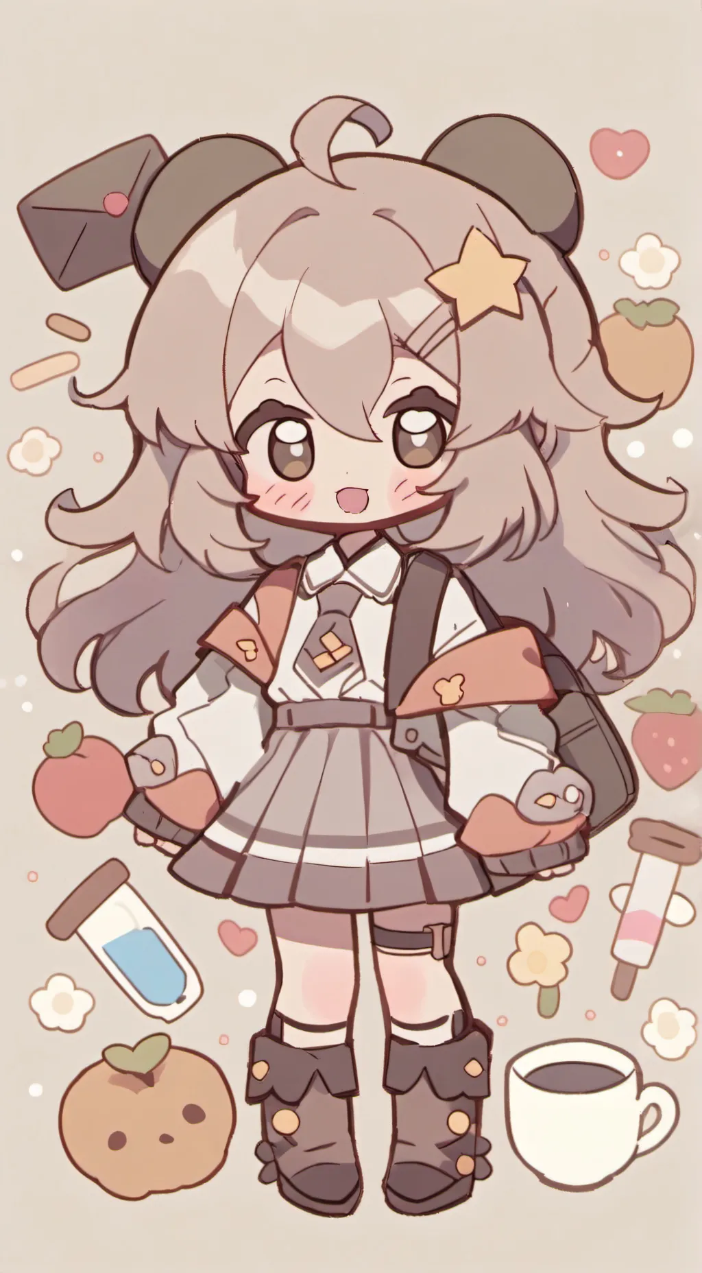 ai character: cumple de miry👁👄👁 background