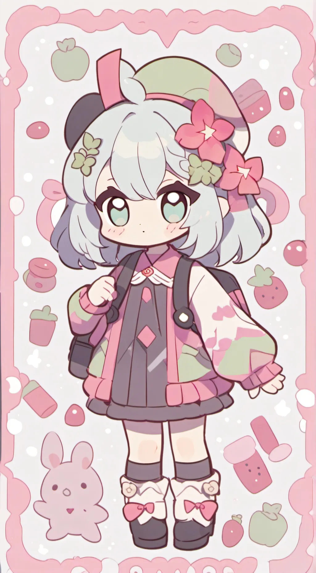 ai character: юля background