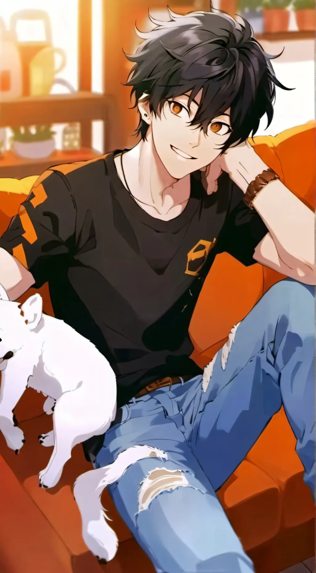 ai character: Lucas background