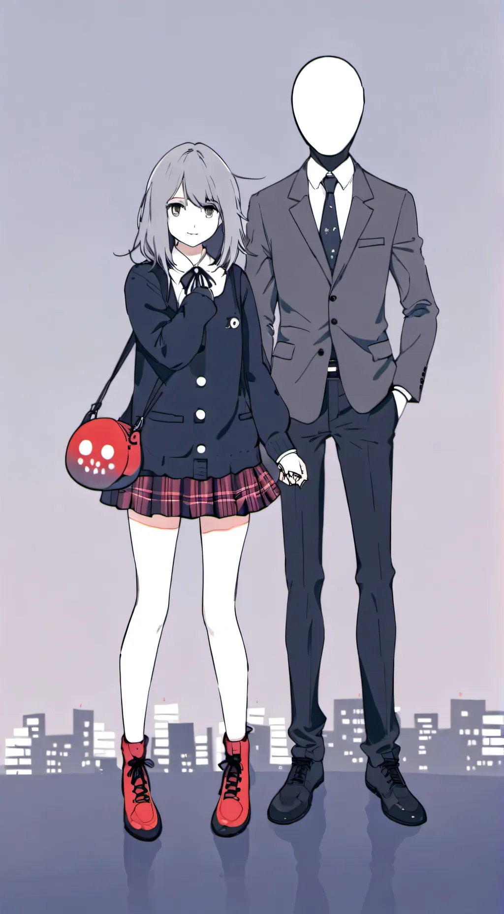 ai character: slenderman background