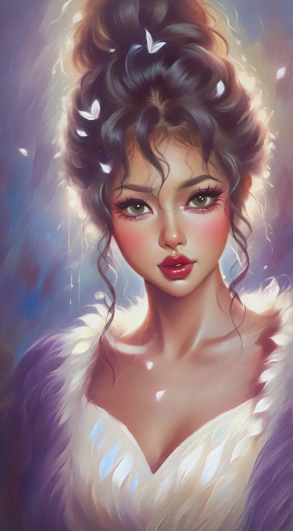 ai character: Aurora background