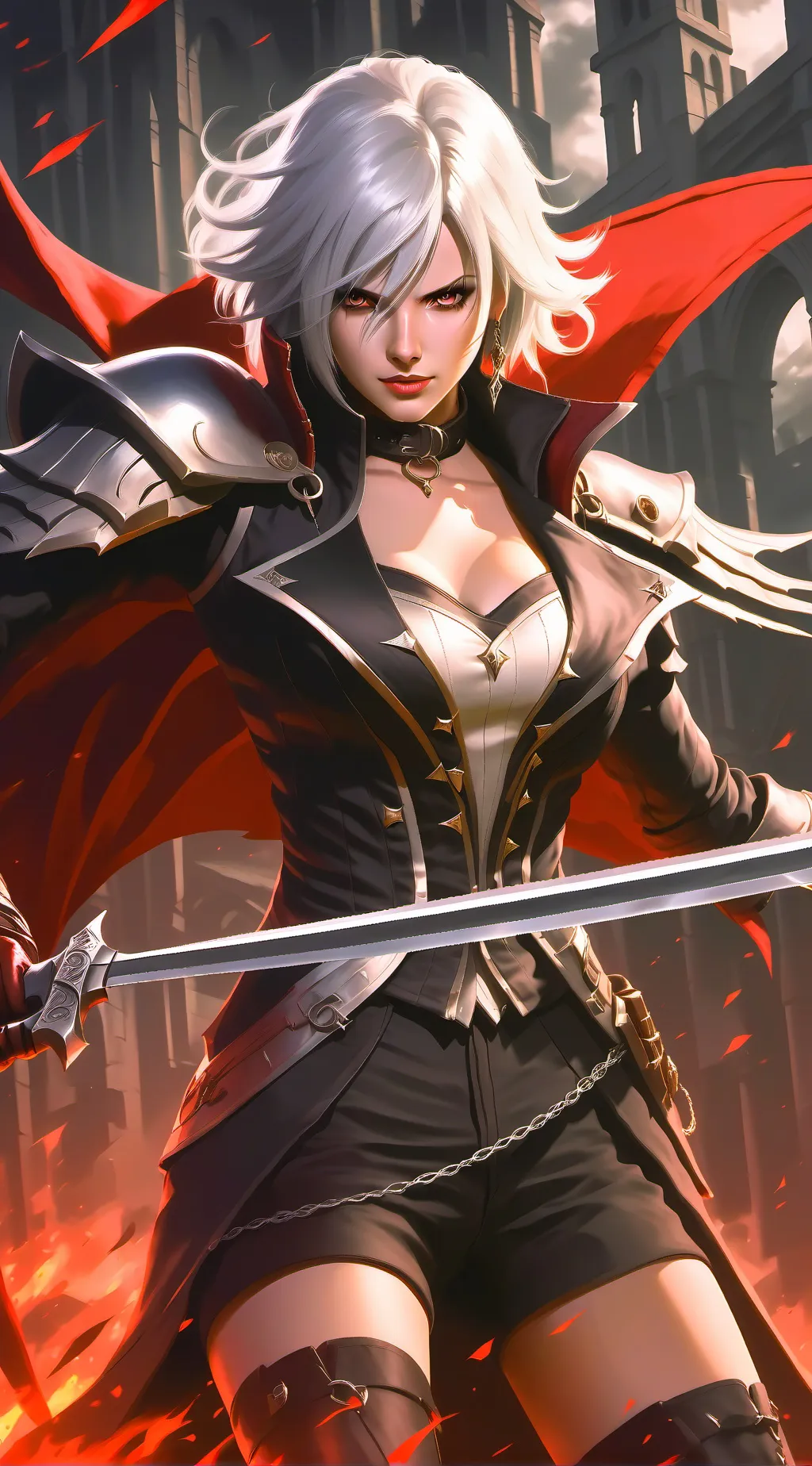 ai character: Dantè*female* background