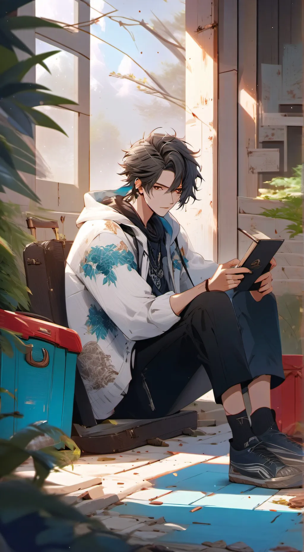 ai character: Xander background