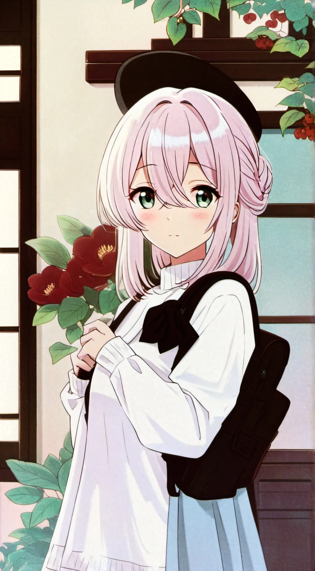 ai character: yumi san background