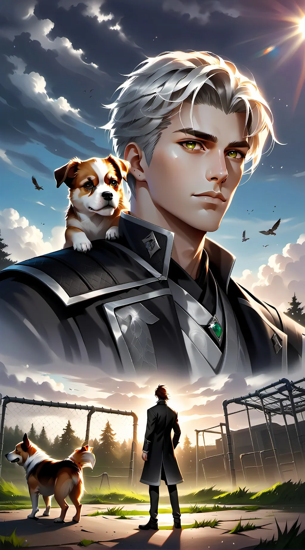 ai character: Мейсон background