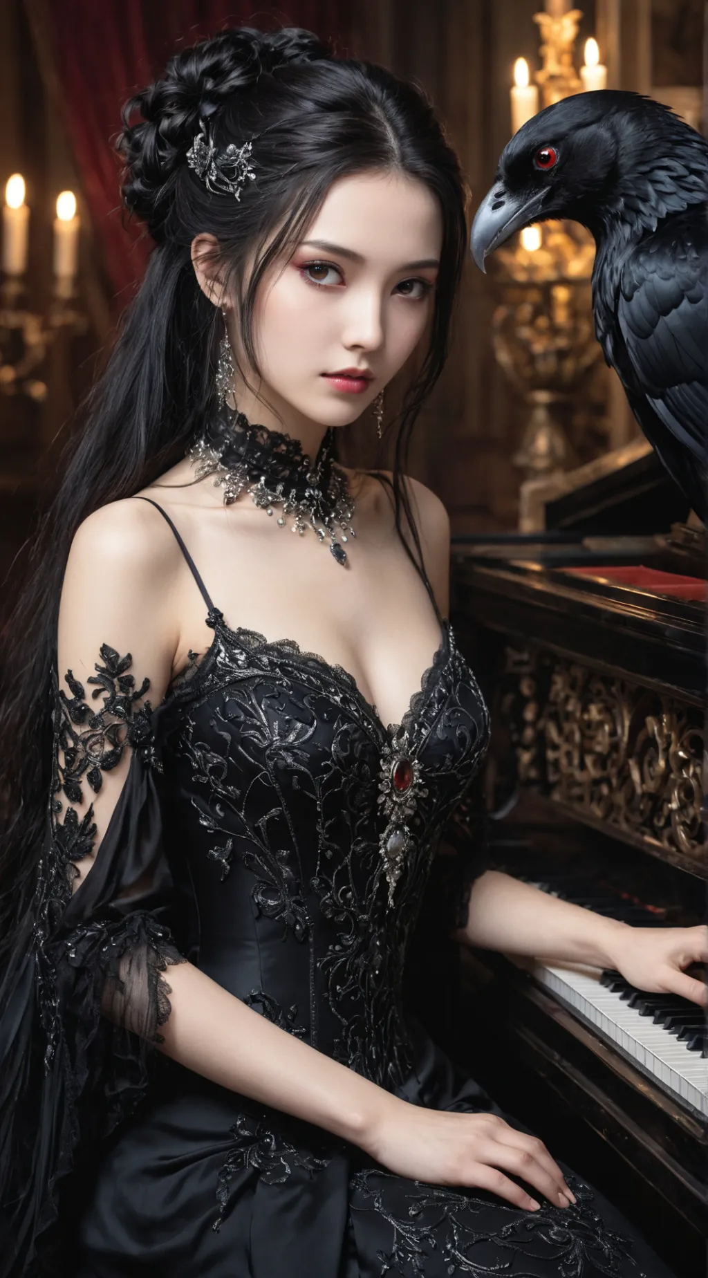 ai character: Lyra background