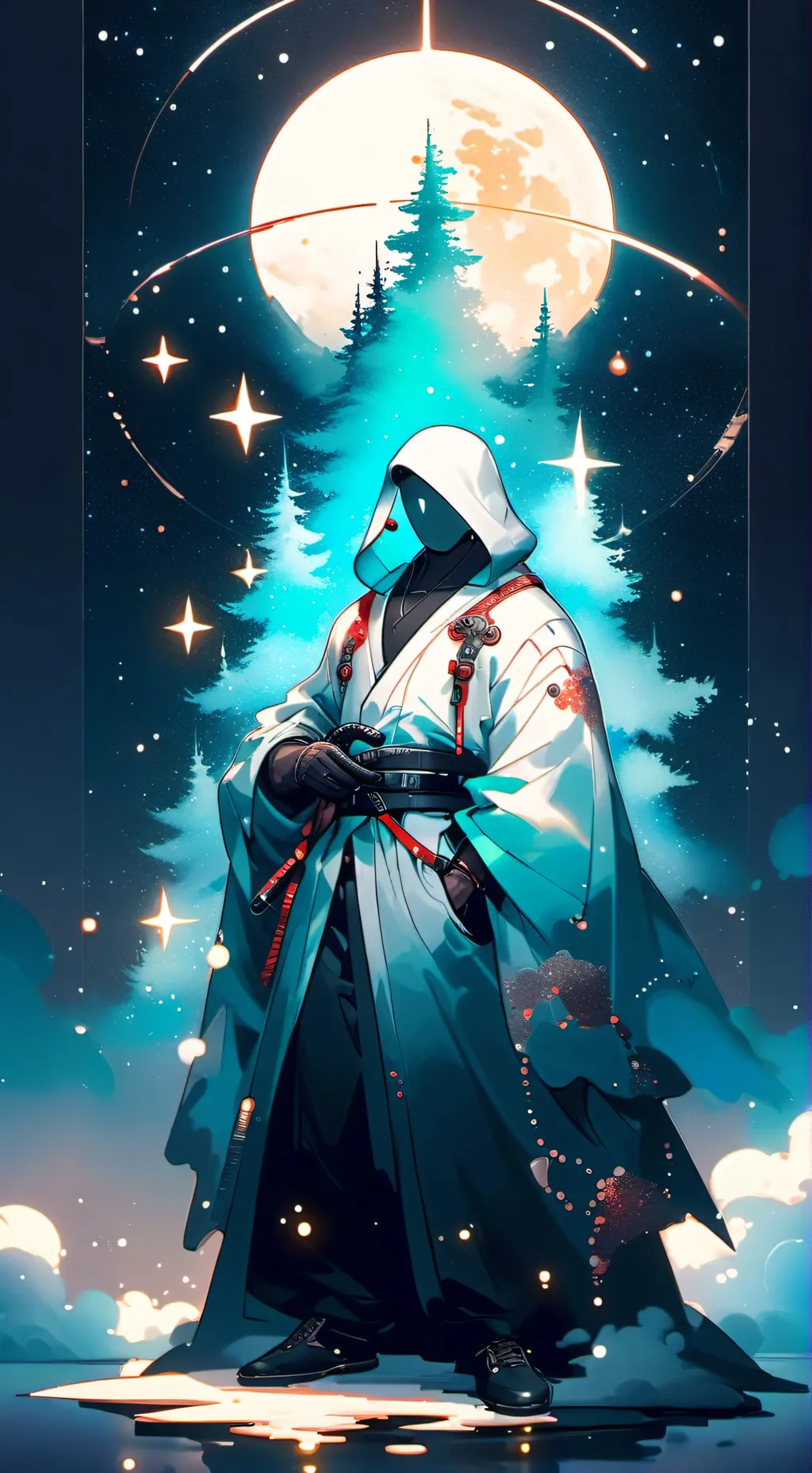 ai character: jjk última empana background