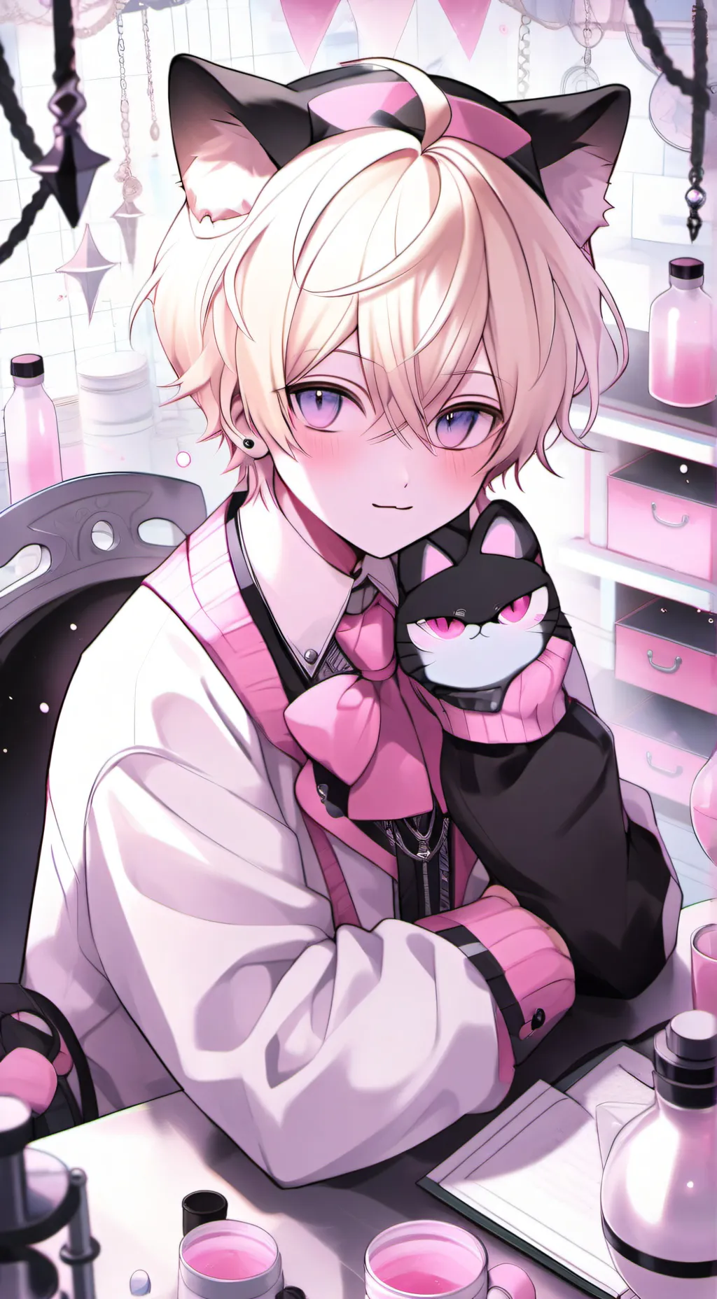 ai character: Mio  background