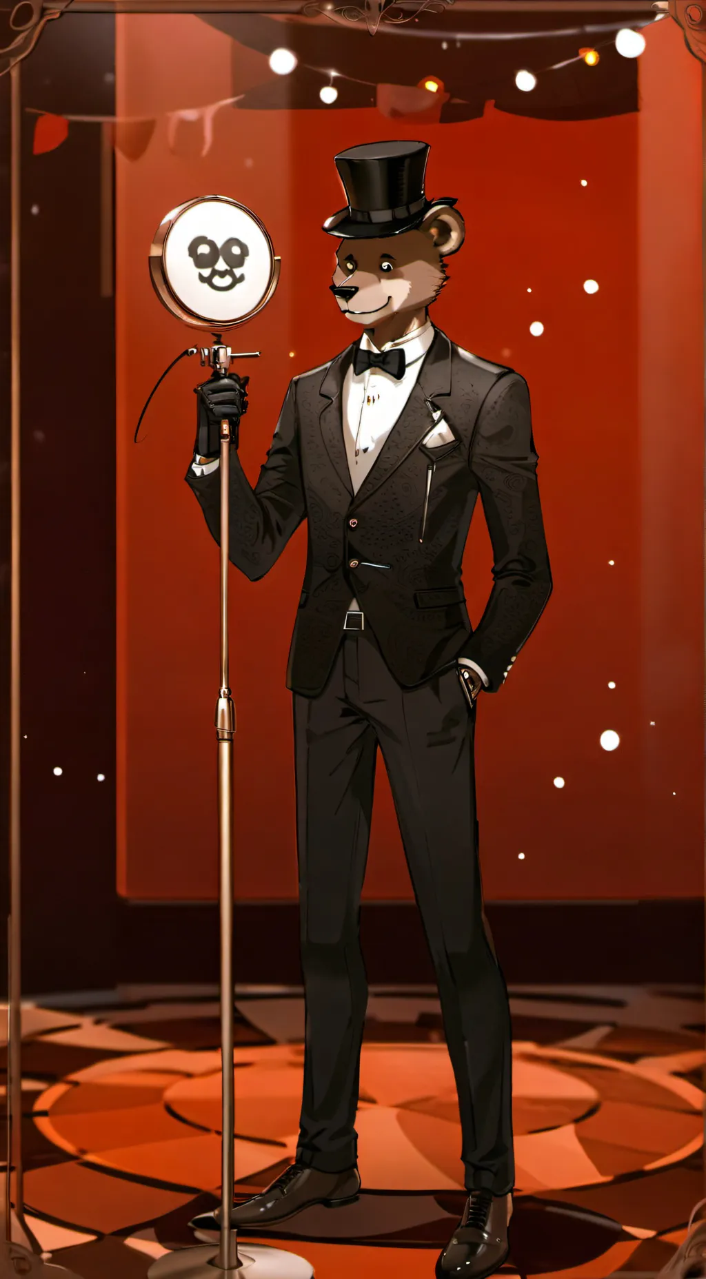 ai character: Builderman background