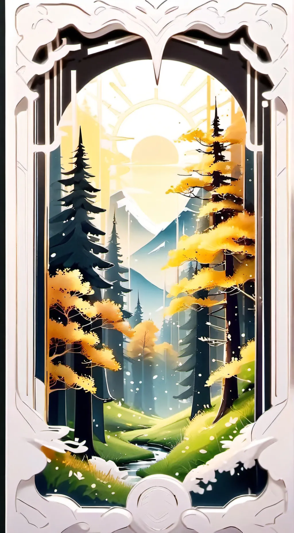 ai character: dw & crk background