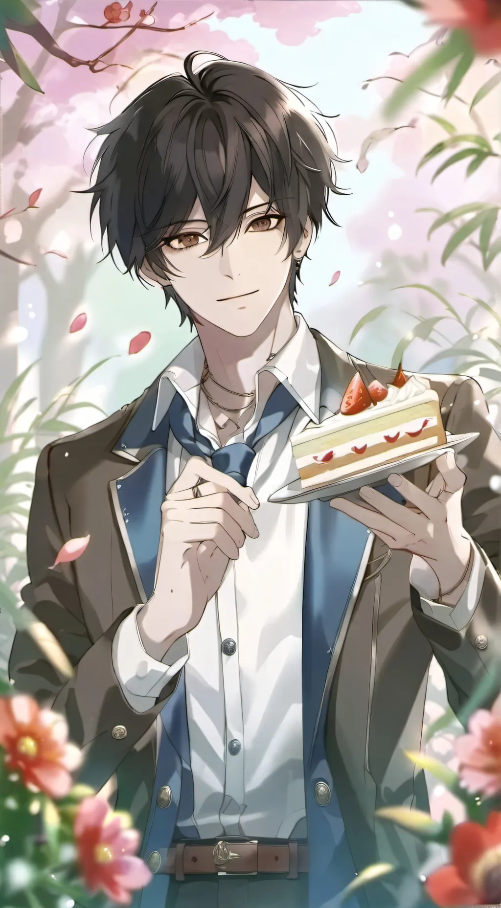 ai character: Evan ❆ background