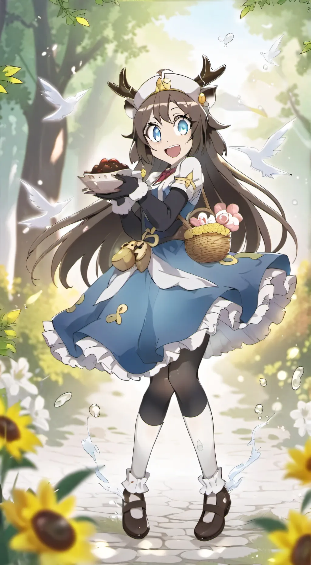 ai character: Lucy  background