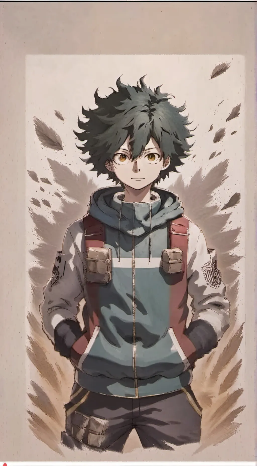 ai character: mha dekus gf background