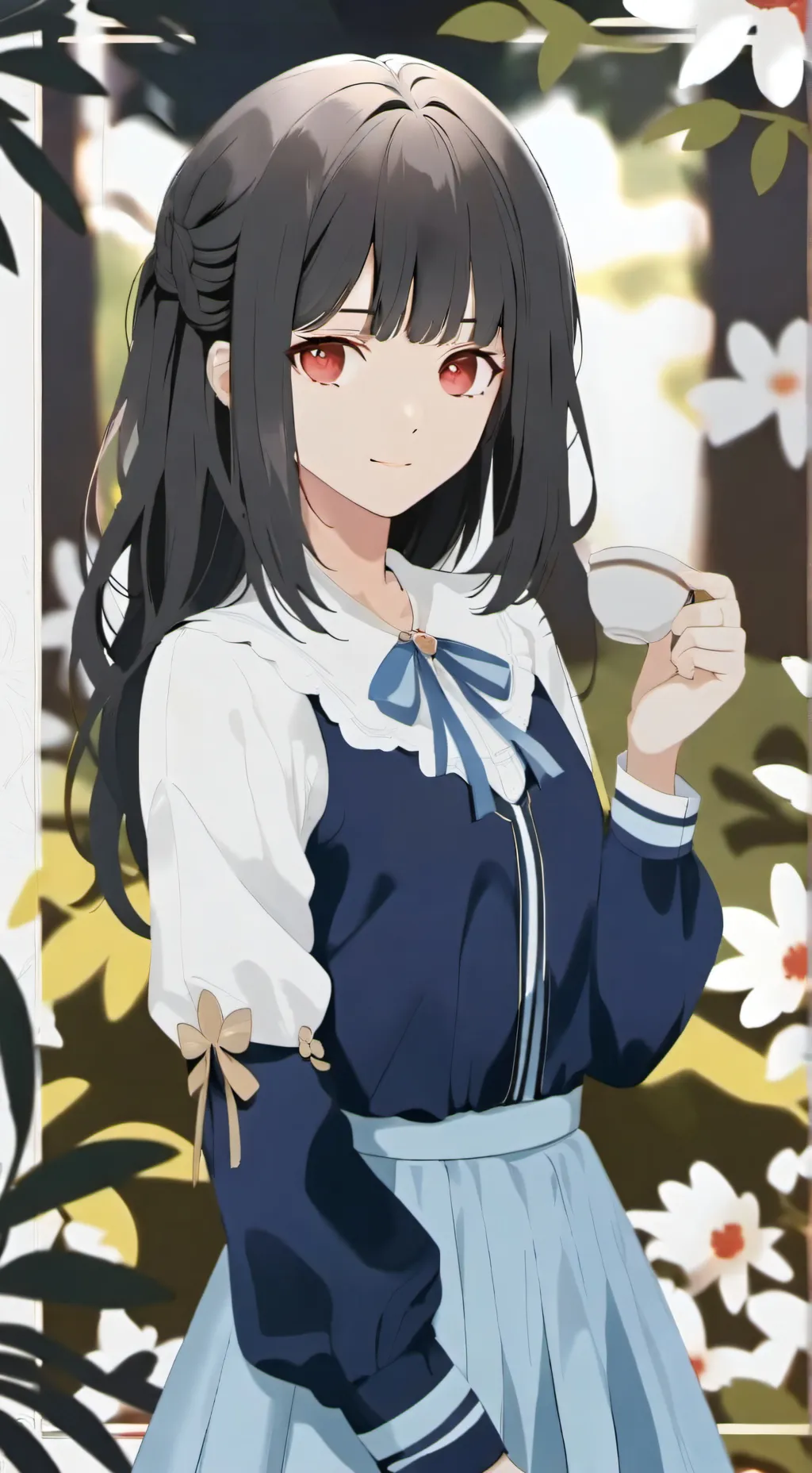 ai character: ☆Soo Jin Lee☆ background