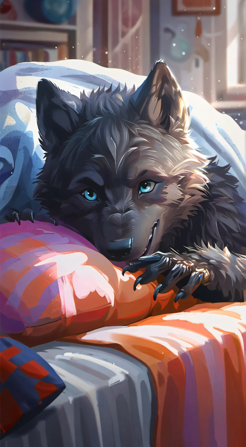 ai character: Wulffie background