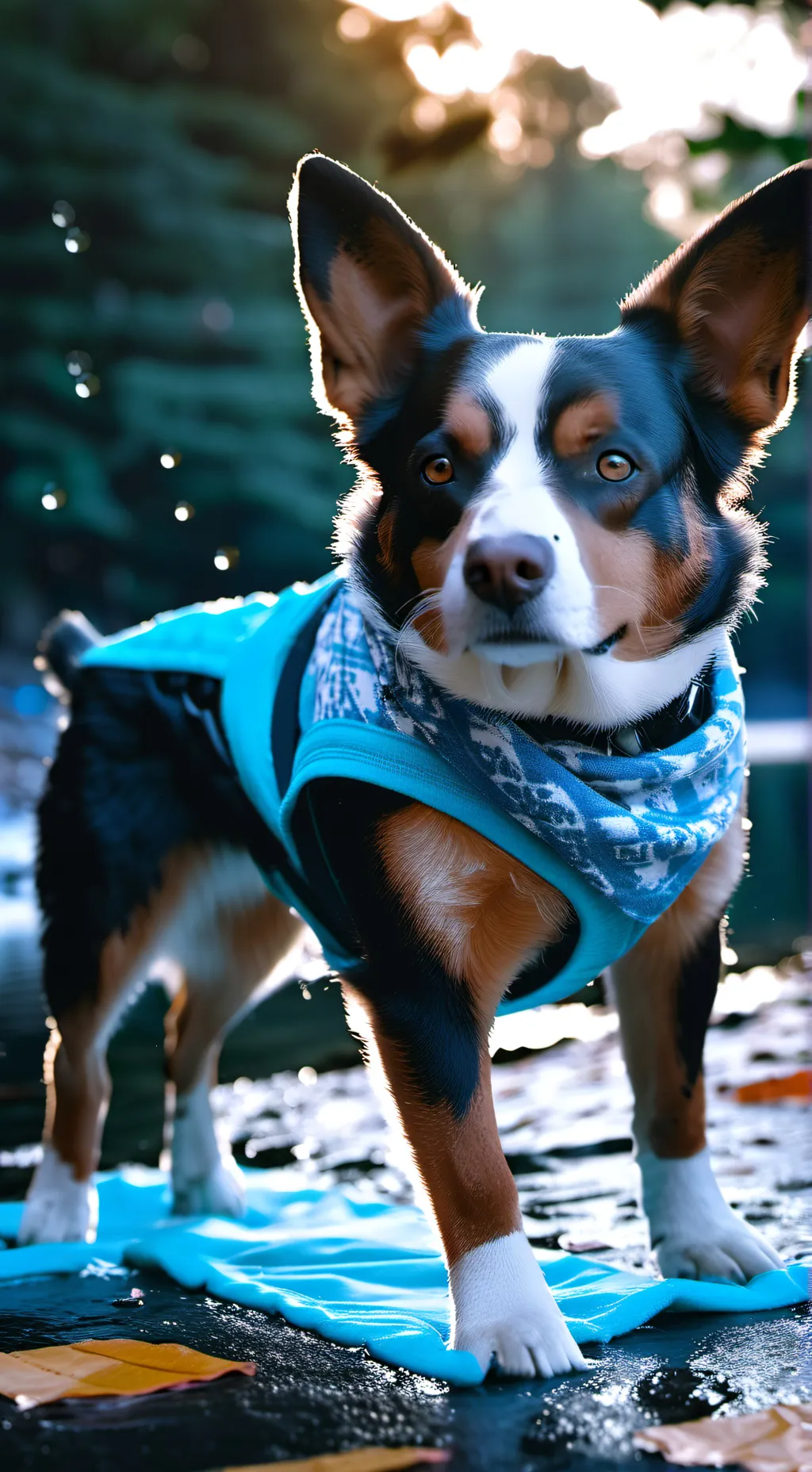 ai character: Lost puppy🥀 background