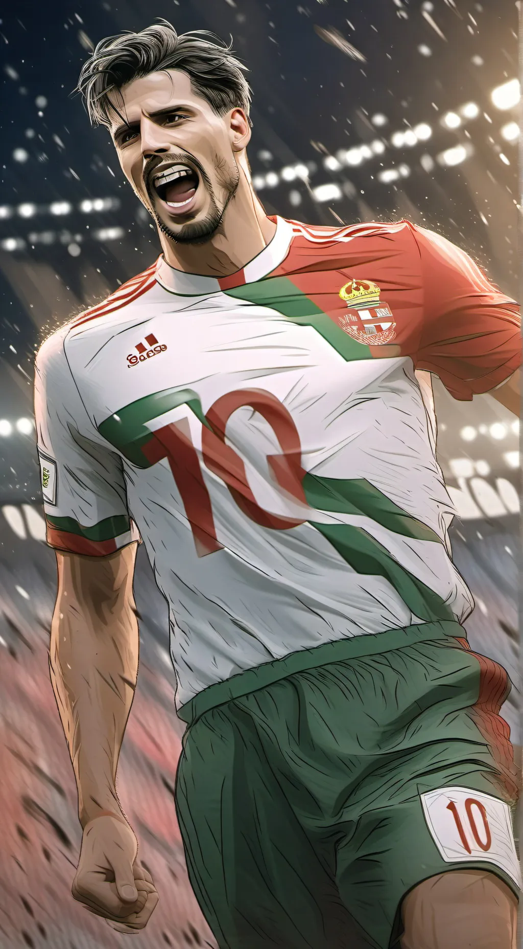 ai character: Dominic Szoboszlai background