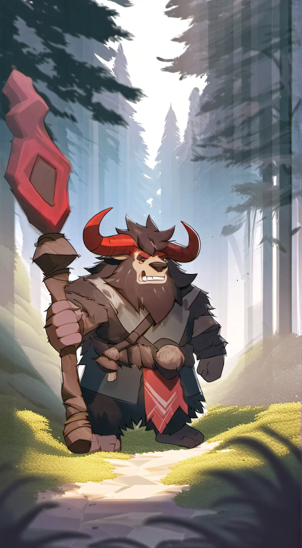 ai character: Schwarzwälder background