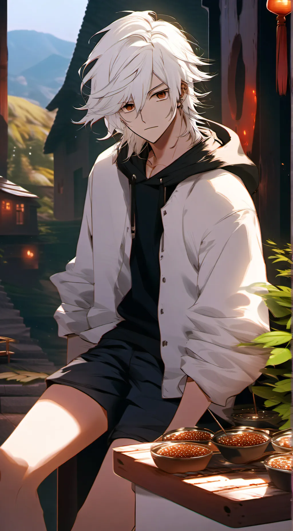 ai character: ~•Atlas•~ background