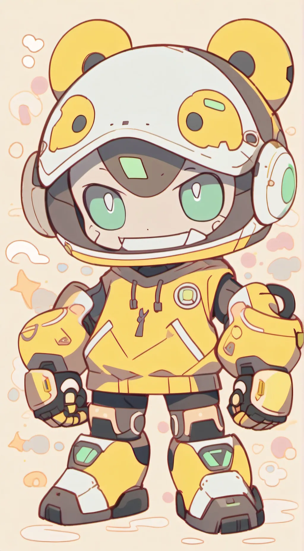 ai character: Fun bot(temu) background