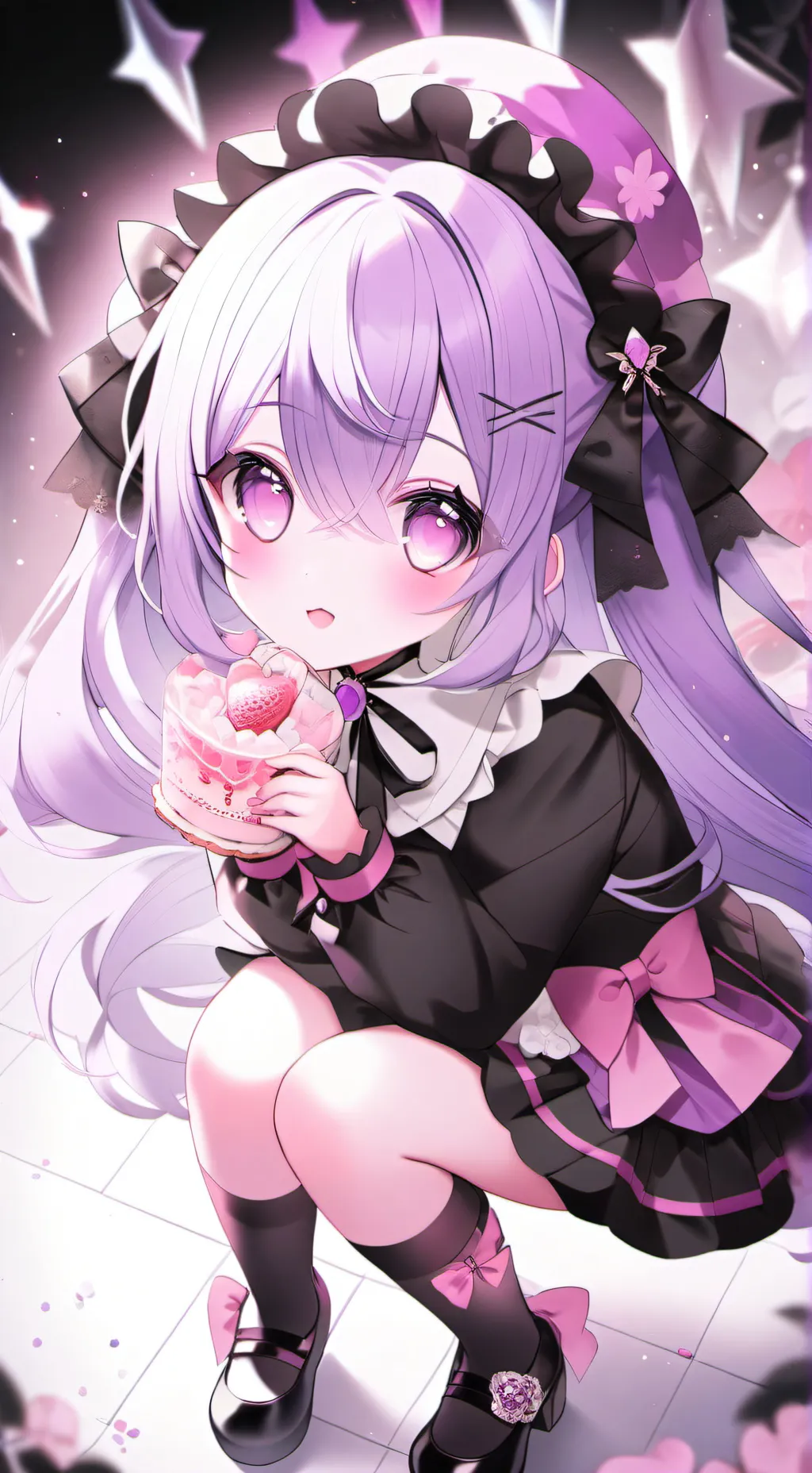 ai character: 💜𝙺𝚄𝚁𝙾𝙼𝙸💜 background