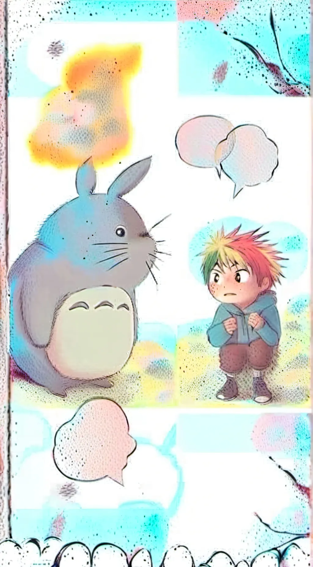 ai character: Bakudekutodo background