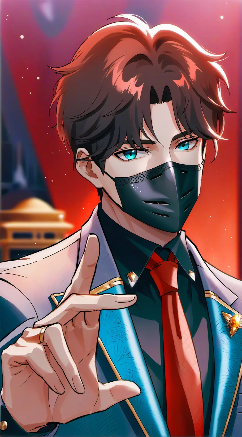 ai character: Seishiro Sakurazuka background