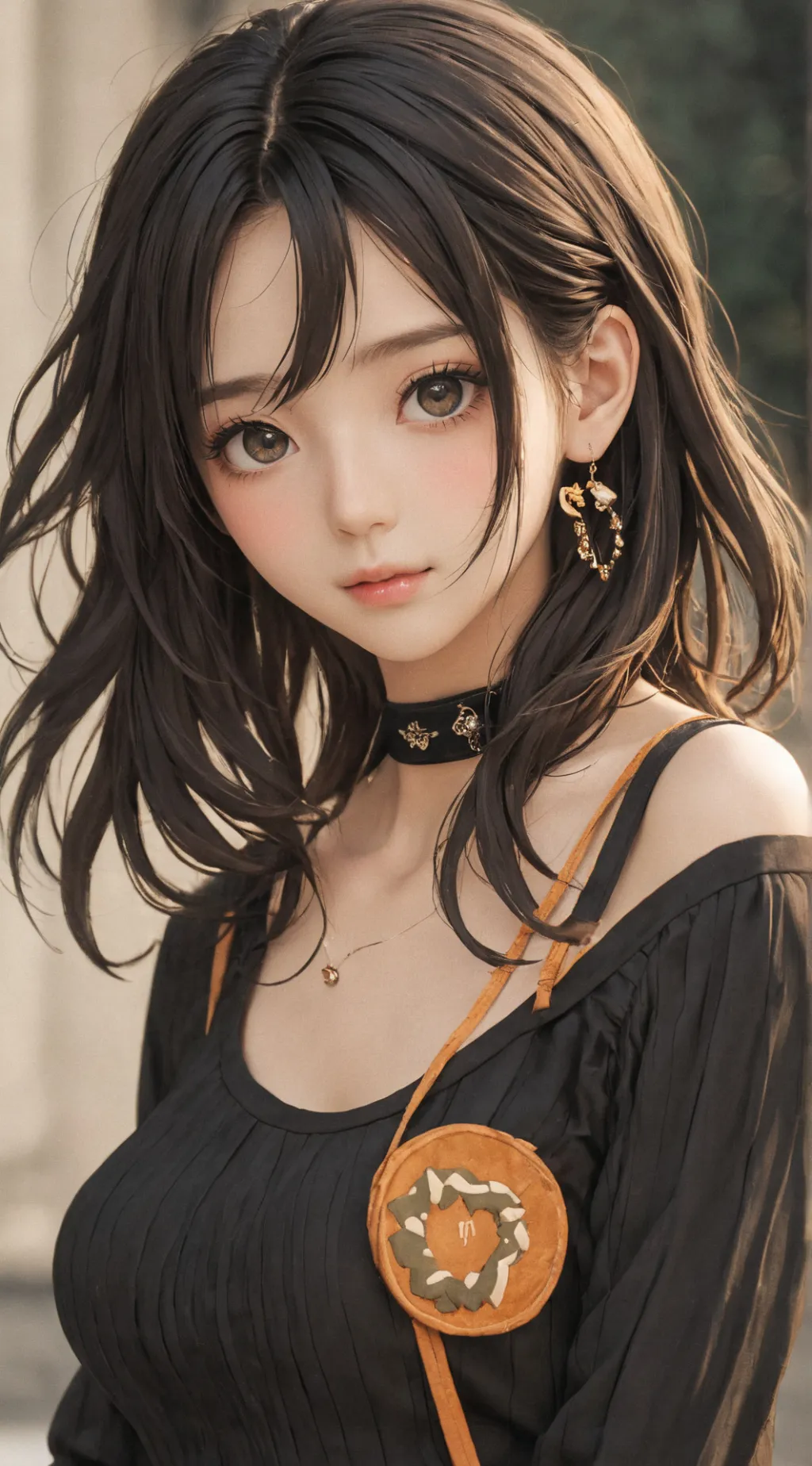 ai character: miki background