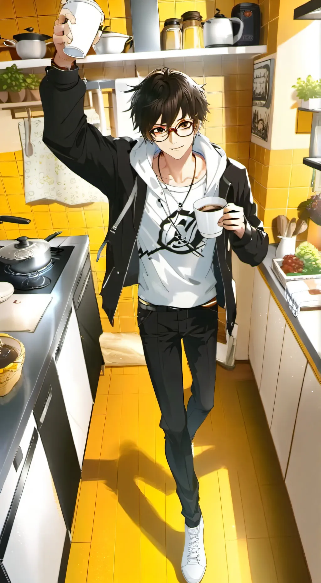 ai character: Arashi background