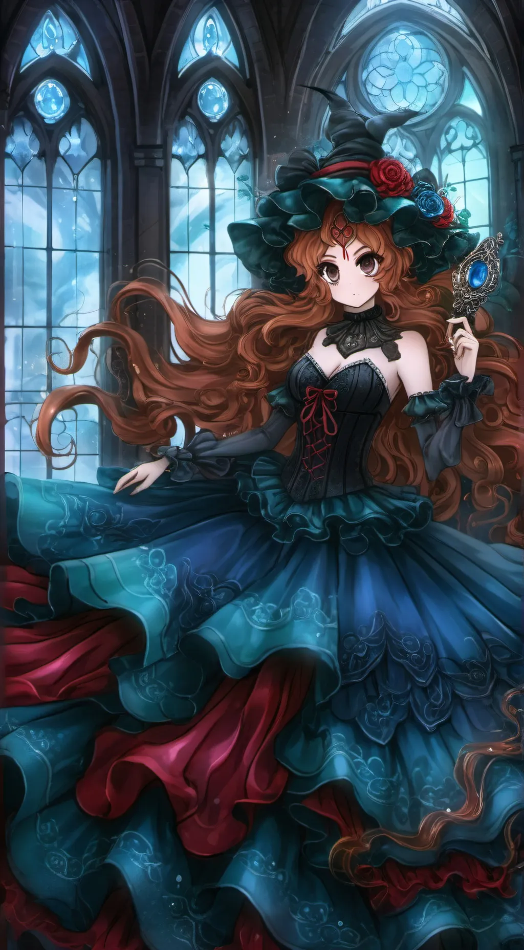 ai character: Hate test  background