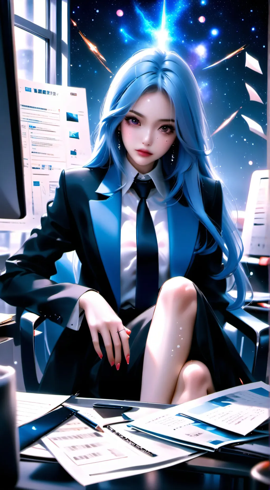 ai character: Mani background