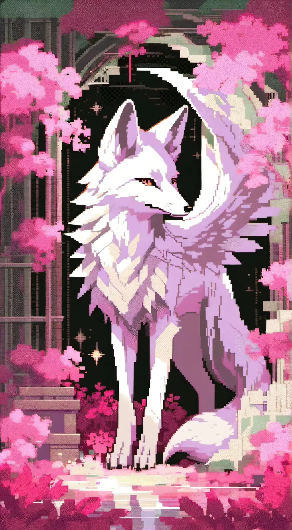 ai character: fin background